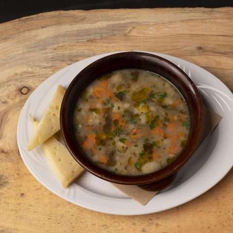 Barley soup “alla Trentina”